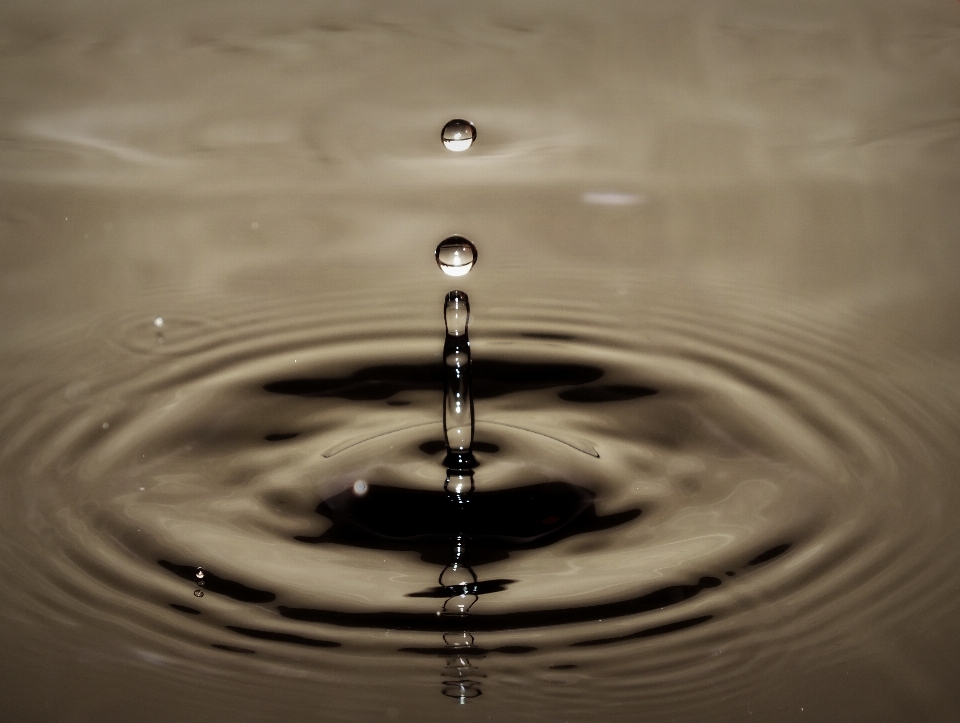 Water droplet drop liquid