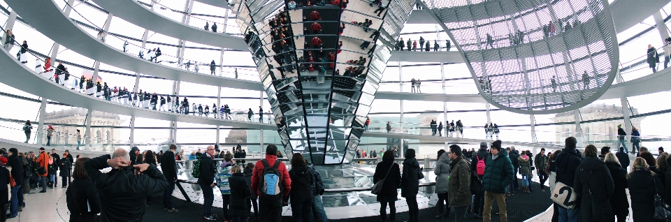 Die architektur glas gebäude monument