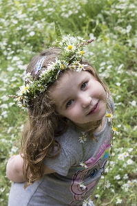 Nature grass person girl Photo