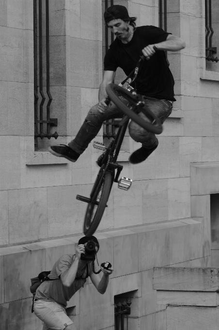 Hombre en blanco y negro
 gente fotografía