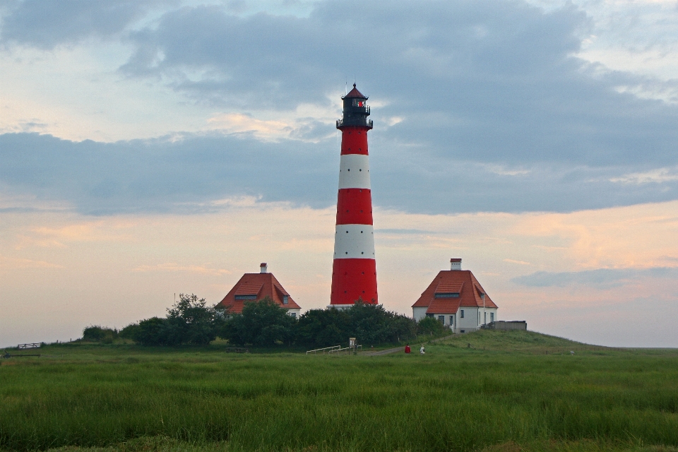 Coast lighthouse prairie tower