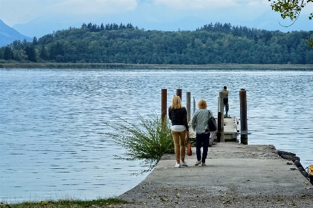 Sea water nature dock Photo