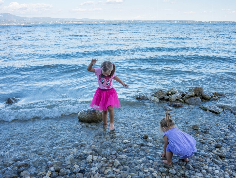 Plage mer côte rock