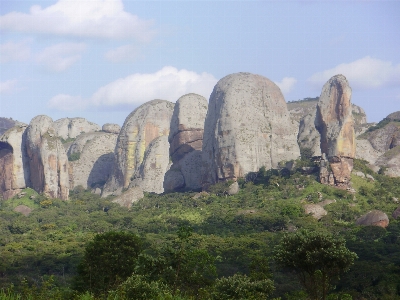 Landscape rock valley formation Photo