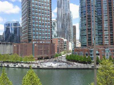 Dock architecture skyline city Photo