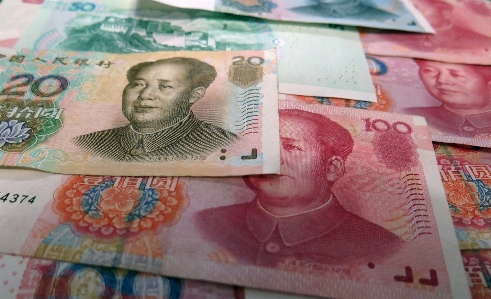 Chinesisch geld asien papier Foto