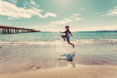 Beach sea coast water Photo