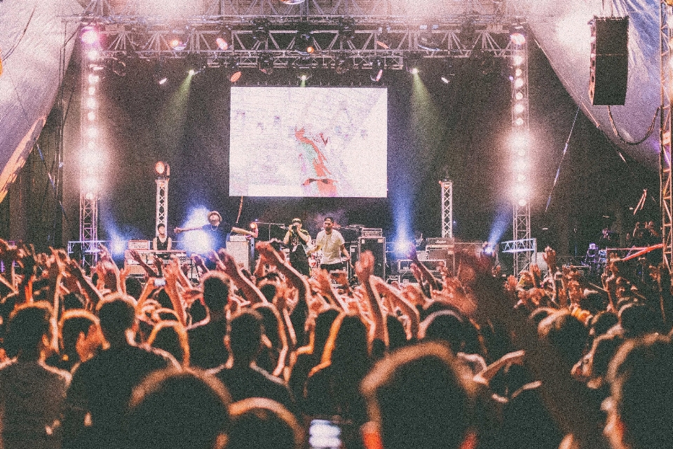 Música pessoas multidão show