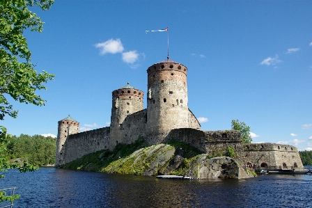 Sea coast lake building Photo