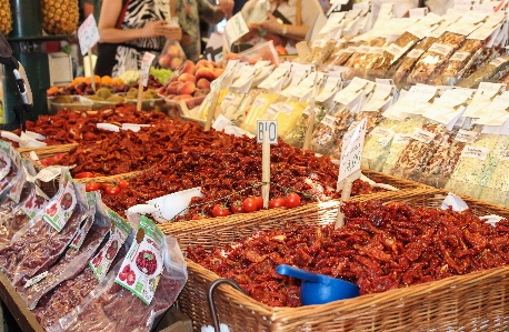 自然 街 皿 食べ物 写真