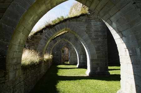 Architecture old tunnel arch Photo