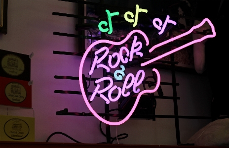 Rock music light wood Photo