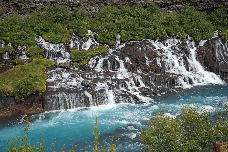 Foto Acqua cascata fiume rapido