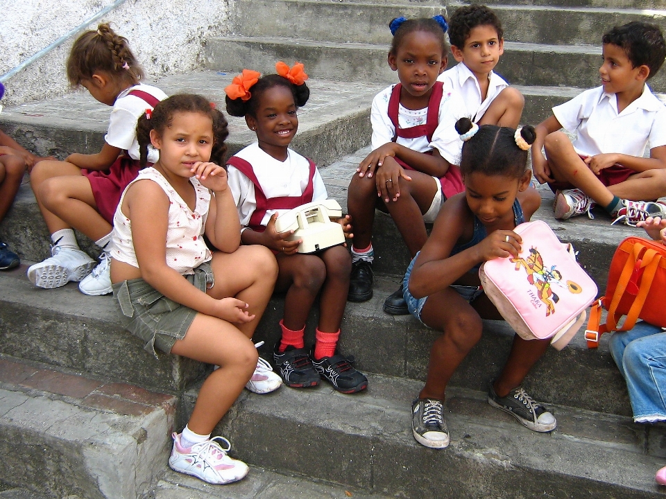 Juventud niño cuba chicas