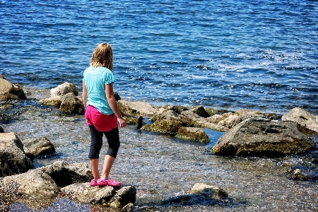 Beach sea coast water Photo