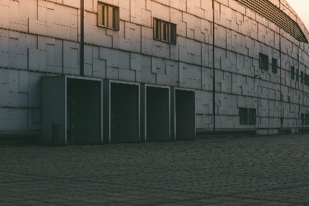 建築 構造 日没 建物 写真