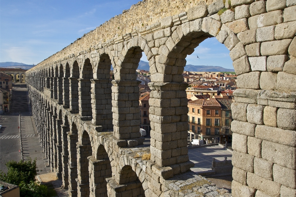 Architecture structure pont mur