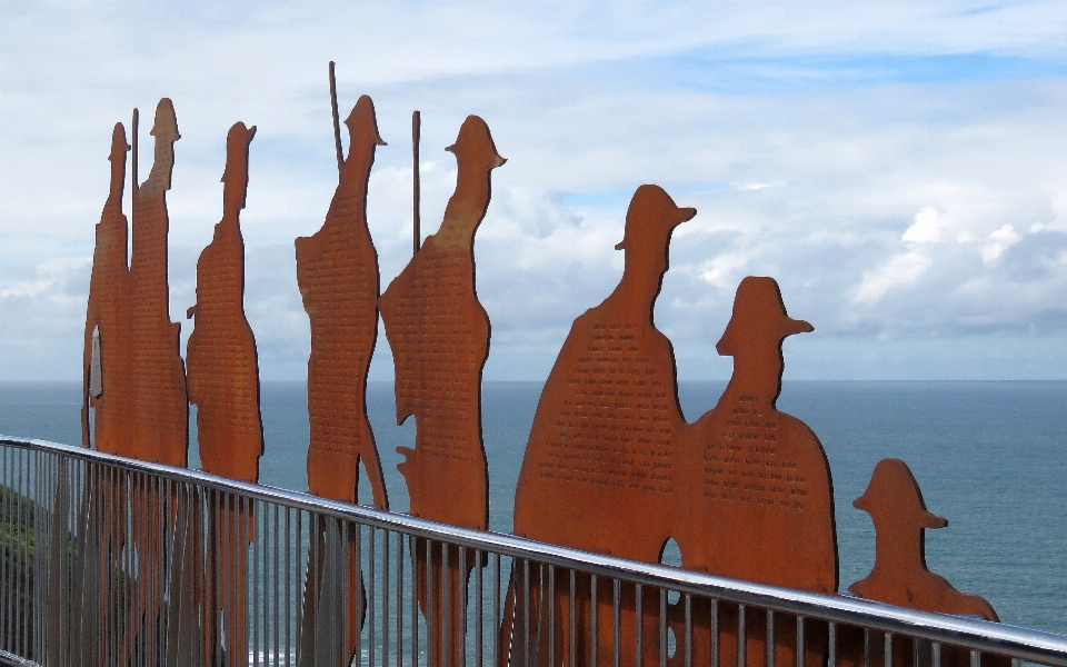 Brücke horizont gehweg urlaub