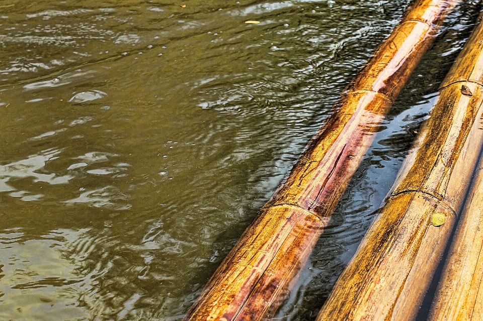 Eau bois bateau humide