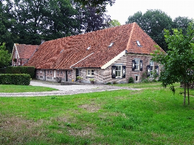 Architecture farm lawn house Photo