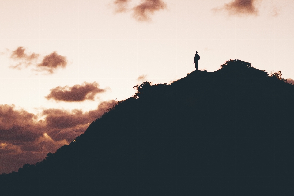 Landscape horizon wilderness silhouette