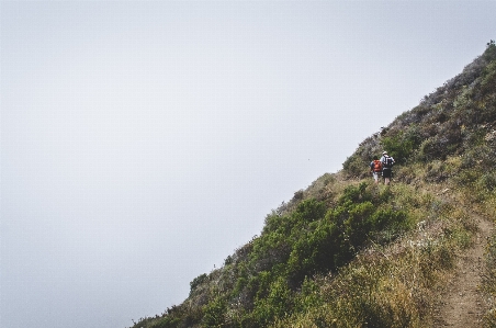 Coast path mountain trail Photo