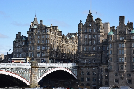 Architecture bridge town building Photo