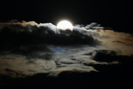 クラウド 空 夜 日光 写真