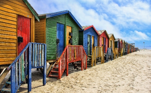 Foto Pantai kayu rumah gang