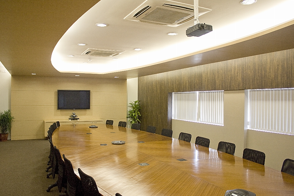 Auditorium interior meeting ceiling