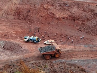 Landscape transport vehicle soil Photo