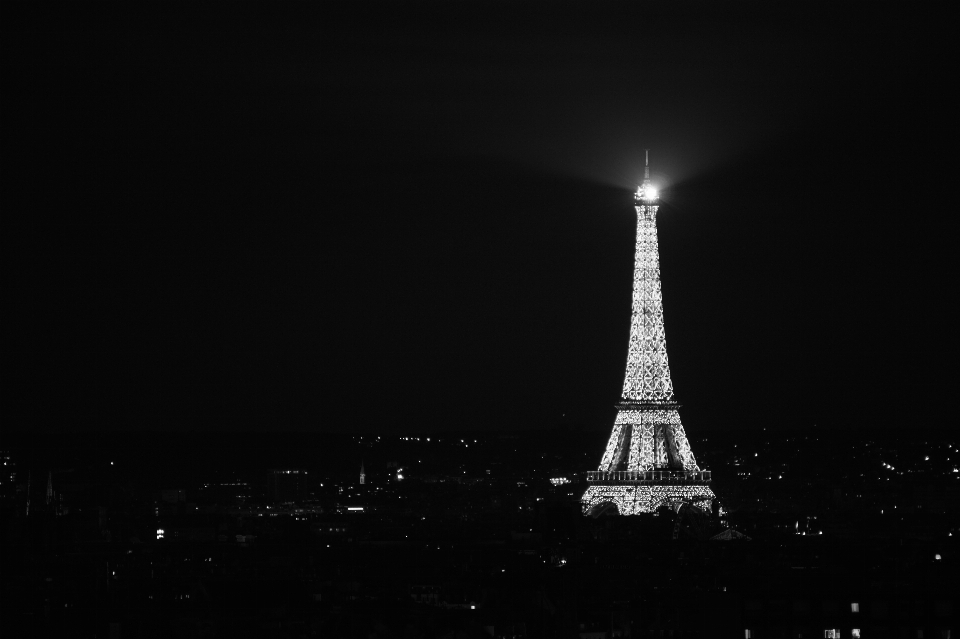 Licht schwarz und weiß
 die architektur horizont