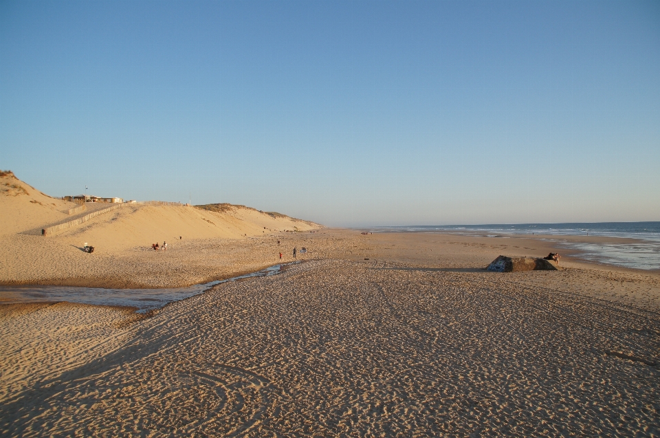 Playa paisaje mar costa