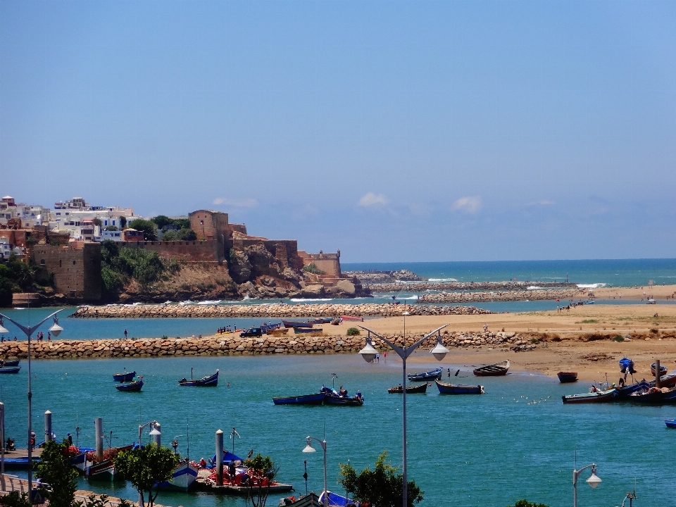 Beach landscape sea coast