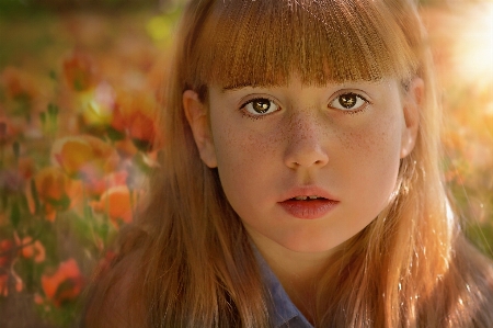 Nature person girl hair Photo