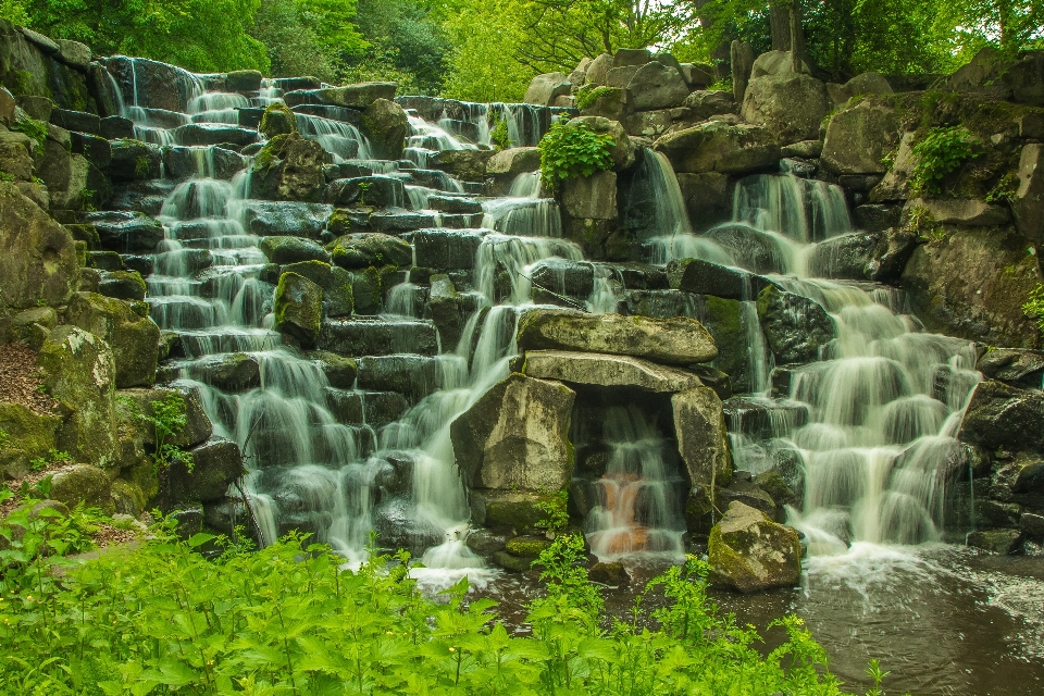 Air alam hutan terjun