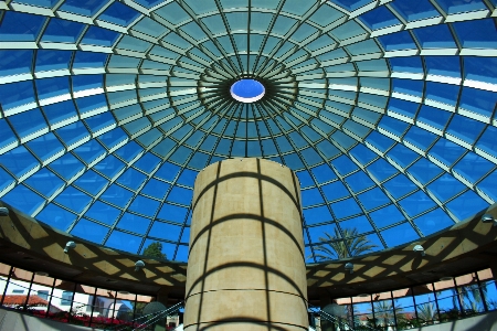 Structure facade stadium glass ceiling Photo