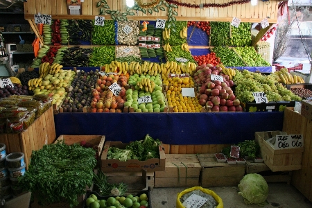 Fruit flower city shop Photo