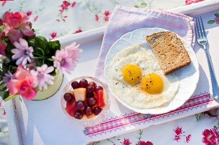 Morning summer dish meal Photo