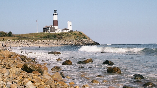 Beach landscape sea coast Photo