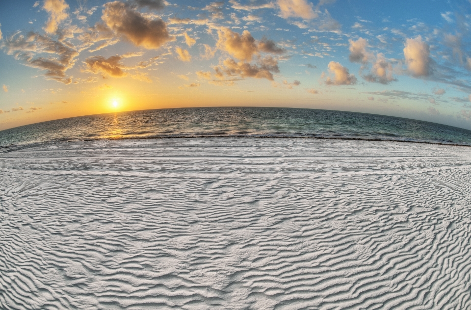 Beach landscape sea coast