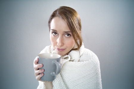 Hand person coffee girl Photo