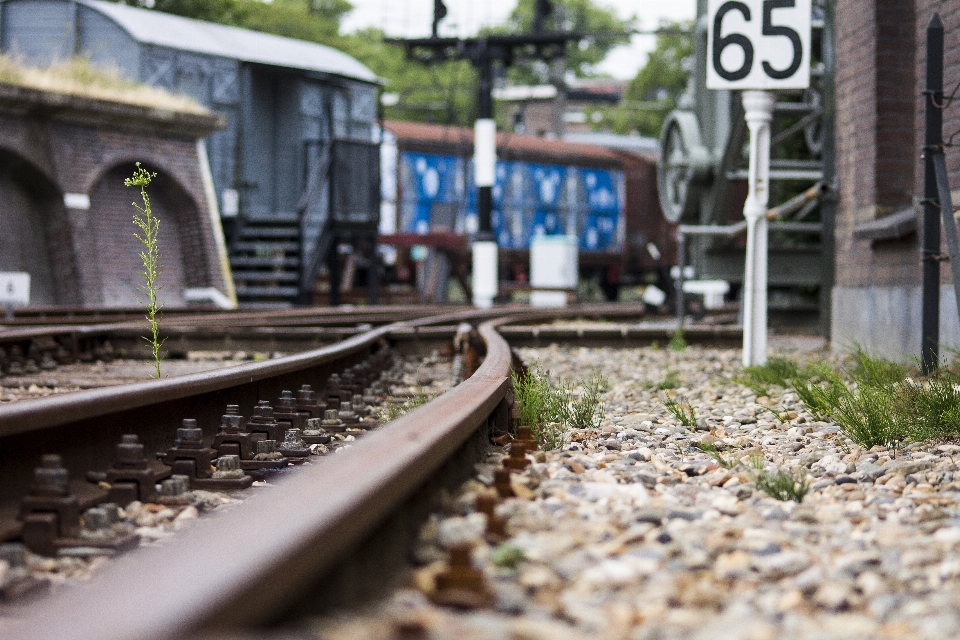 Pista ferrocarril vagón vías de tren
