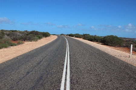 Horizon road highway asphalt Photo