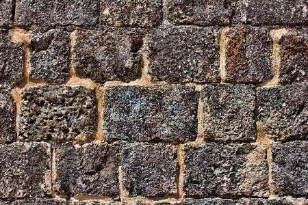 Rock texture building cobblestone Photo