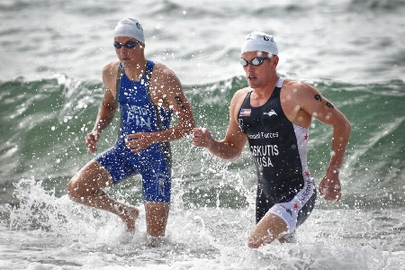 ビーチ 海 水 スポーツ 写真