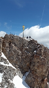 Landscape rock mountain adventure Photo