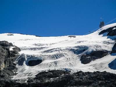 Landscape mountain snow winter Photo