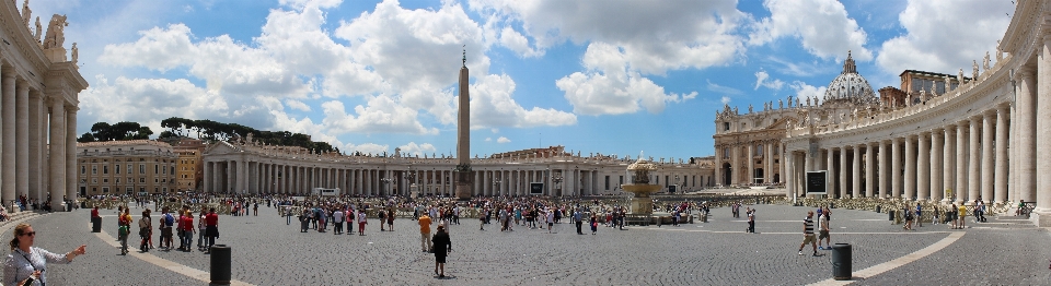 Palace city panorama plaza