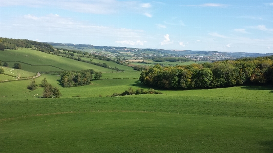 Landscape grass structure field Photo